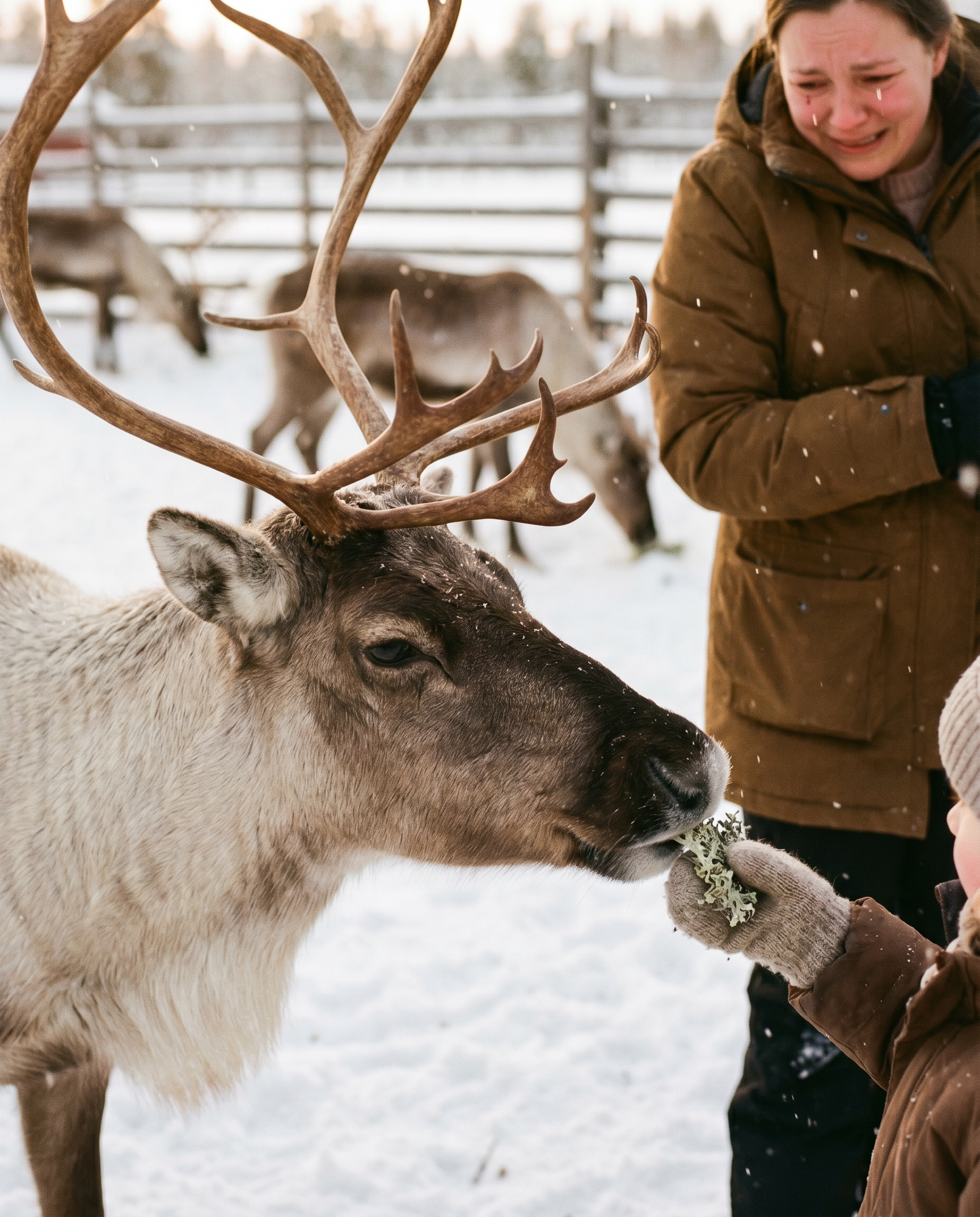 El encuentro con los renos